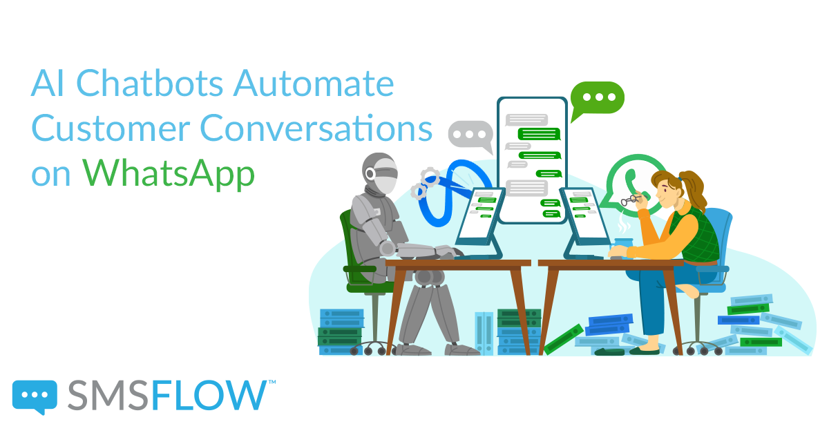 Featured image for “How AI Chatbots can automate customer conversations on WhatsApp ”